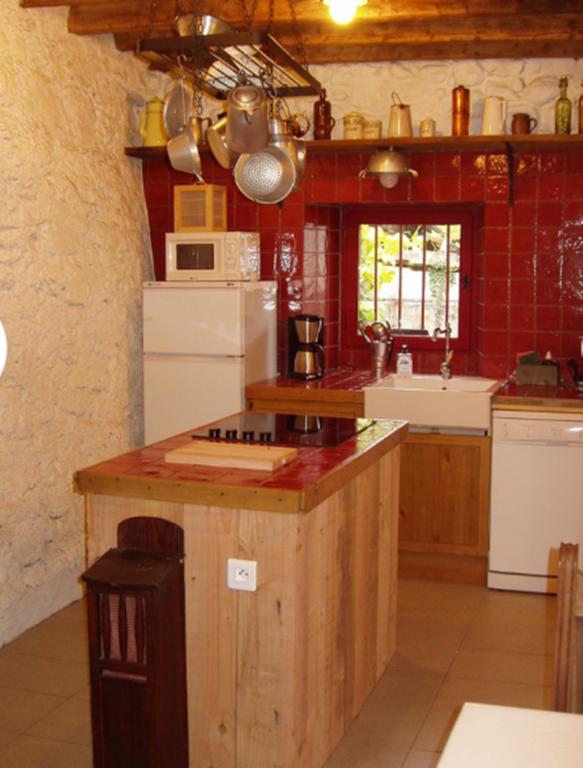 Gîte La Grange Bielle Zimmer foto